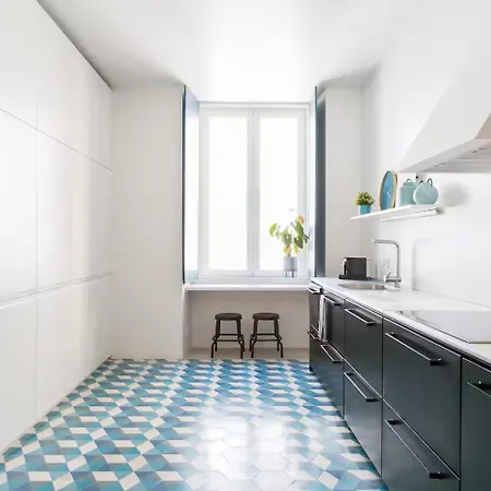 Awarded 3 Bedrooms Upscale Flat@chiado Bairro Alto Apartament Lizbona