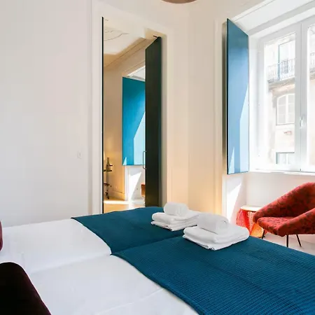 Awarded 3 Bedrooms Upscale Flat@chiado Bairro Alto Apartman Lisboa