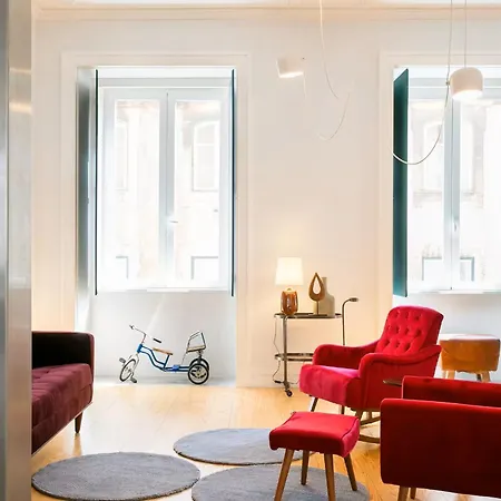 Awarded 3 Bedrooms Upscale Flat@chiado Bairro Alto リスボン